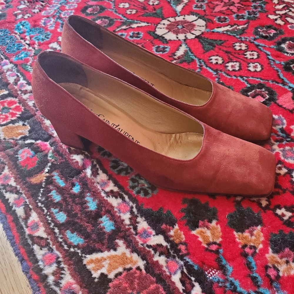 Yves Saint Laurent Square Heels